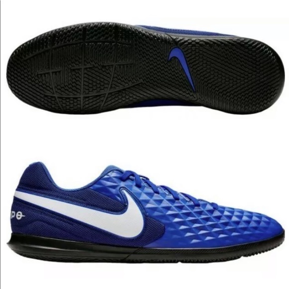 Nike Shoes Nike Mens Tiempo Legend Indoor Soccer Cleats Blue Poshmark